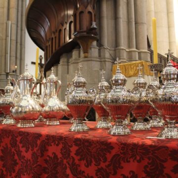 Missa dos Santos Óleos na Catedral da Sé