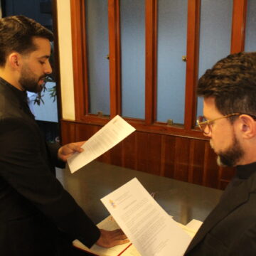 Posse Pe Elias Pároco e Pe Denis Vigário